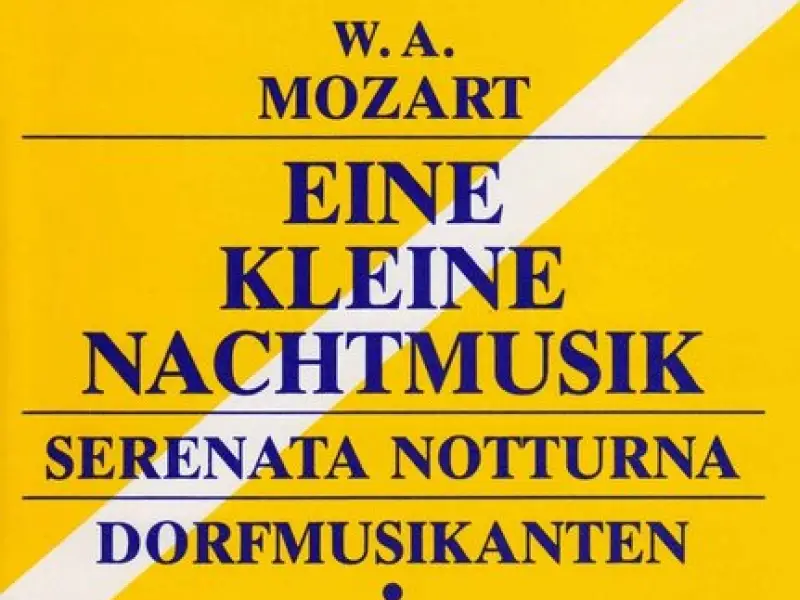 Mozart: Eine Kleine Nachtmusik - Serenata Notturna - Dorfmusikanten