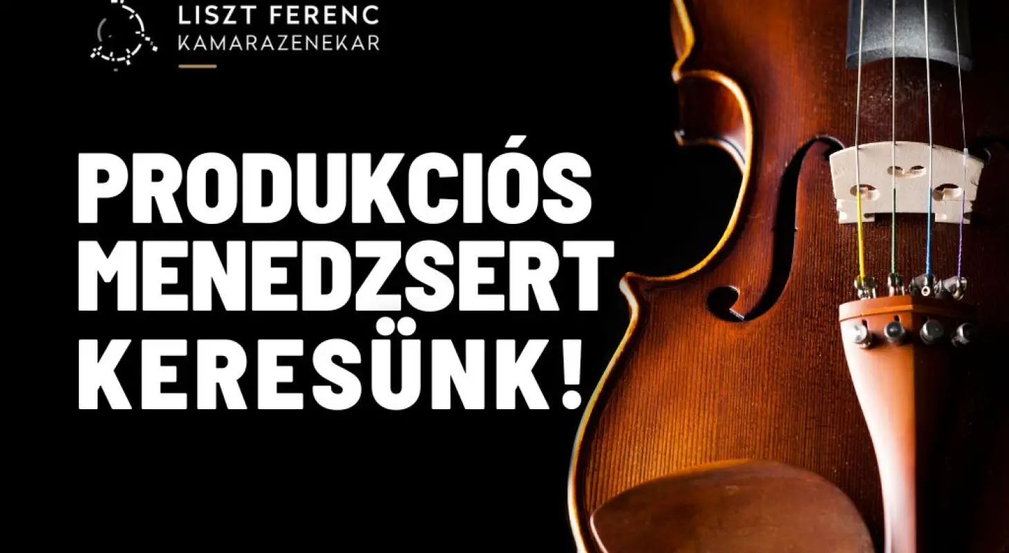 Álláshirdetés Produkciós menedzser pozícióra