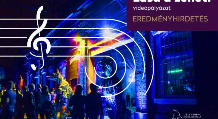 Lásd a zenét! videópályázat eredményhirdetés